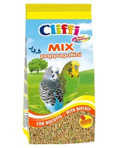 Сухой корм для волнистых попугаев Superior Mix с бисквитом 5 кг Cliffi