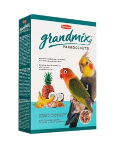 Сухой корм для средних попугаев GRANDMIX PARROCCHETTI 6 шт по 400 г Padovan