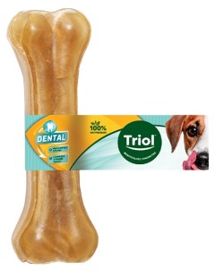 Лакомство для собак DENTAL косточки потрошки 30г Триол