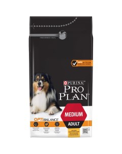 Сухой корм для собак для средних пород с курицей 1 5 кг Pro plan