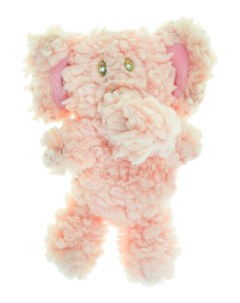 Мягкая игрушка для собак Слон малый розовый длина 6 см Aromadog