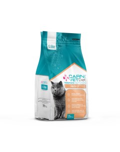 Сухой корм для кошек CARNI Vet Diet Cat Obesity диетический для контроля веса 1 5 кг Carni life