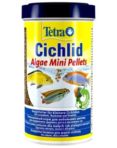 Корм для всех видов цихлид Cichlid Algae Mini гранулы 500 мл Tetra