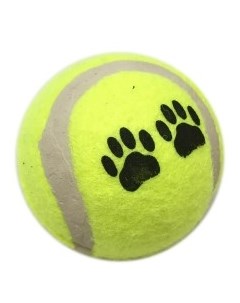 Игрушка для кошек Мяч теннисный желтый 6 3 см Homecat
