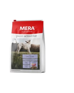 Сухой корм для собак Pure Sensitive Adult ягненок и рис 12 5кг Mera