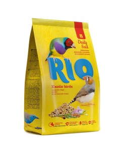 Сухой корм для экзотических птиц 4шт по 1 кг Rio
