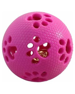 Апорт для собак Мяч лапки из резины цвет в ассортименте 7 см Триол