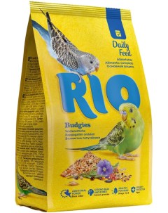 Сухой корм для волнистых попугаев BUDGIES 4 шт по 1 кг Rio