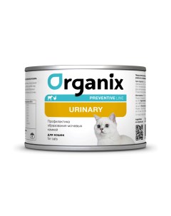 Консервы для кошек Preventive Line Urinary при МКБ сговядиной 240г x 12шт Organix