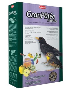 Сухой корм для насекомоядных птиц Granpatee insectes 1 кг Padovan
