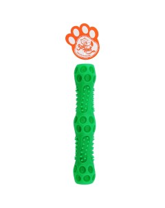Игрушка для собак Палка массажная зеленая 27 см Зооник