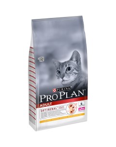 Сухой корм для кошек Adult Optirenal курица 10кг Pro plan