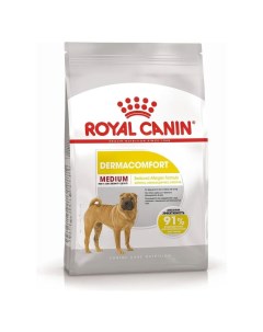 Сухой корм для собак для средних пород с чувствительной кожей 3 кг Royal canin