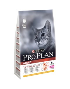 Сухой корм для кошек Adult Optirenal курица 1 5кг Pro plan
