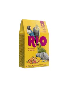 Сухой корм для средних и крупных попугаев 3шт по 250г Rio