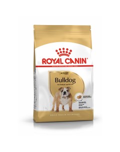 Сухой корм для собак Bulldog Adult для породы Бульдог 3 кг Royal canin