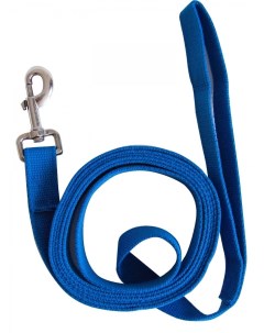 Поводок для собак брезентовый синий 25 мм 300 см Зооник