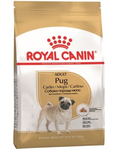 Сухой корм для собак Pug Adult птица 1 5кг Royal canin