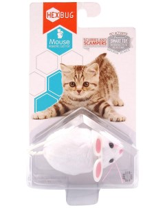Игрушка для кошек Mouse Cat Toy микроробот белый 6 2 см Hexbug