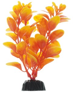 Искусственное растение для аквариума Людвигия оранжевая Plant 011 10 см пластик Barbus