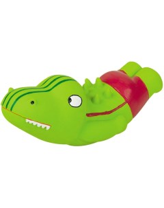 Жевательная игрушка для собак Крокодил пловец зеленый длина 20 см Nobby