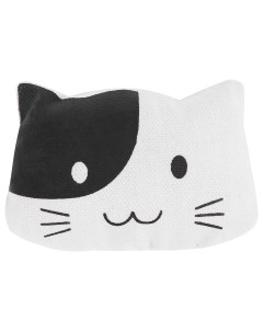 Игрушка для кошек Кошка мята текстиль белый черный 9 см Mon tero