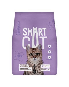 Сухой корм для стерилизованных кошек с кроликом 1 4 кг Smart cat