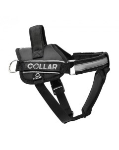 Шлейка для собак Dog Extremе POLICE с фонариком полиэстер нейлон черный 5 Collar