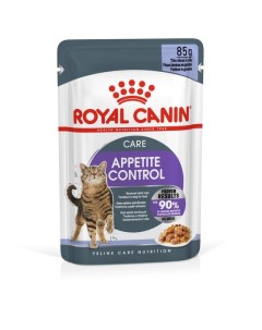 Влажный корм для кошек APPETITE CONTROL CARE мясо 12шт по 85г Royal canin