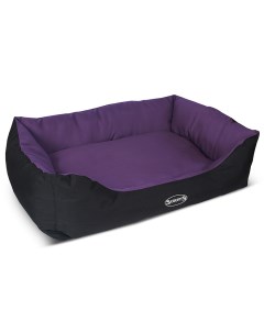 Лежанка для собаки оксфорд 60x75x18см фиолетовый Scruffs