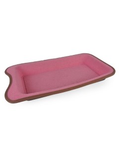 Лежанка когтеточка для кошек цвет розовый 25х45х5 см PF SEAT 15 Pets & friends