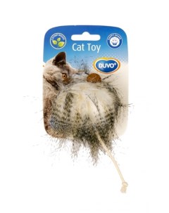 Мягкая игрушка для кошек текстиль бежевый 10 см 1 шт Duvo+