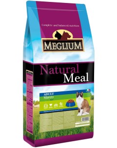 Сухой корм для кошек Adult говядина 2 шт по 15 кг Meglium