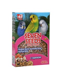 Сухой корм для волнистых попугаев Special с орехом 400 г Seven seeds