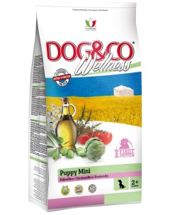 Сухой корм для собак Puppy Mini курица рис 0 85кг Wellness dog&co