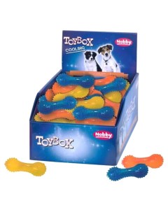 Жевательная игрушка для собак Гантель в ассортименте 10 см Nobby