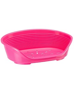 Лежанка для животных SIESTA DELUXE 6 пластиковый розовый 70 5х52х23 5 см Ferplast