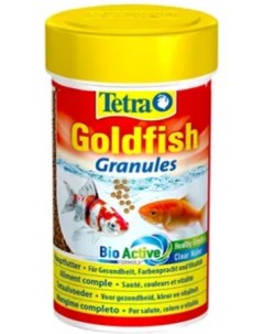 Корм для золотых рыбок Goldfish Granules гранулы 100 мл Tetra