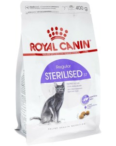 Сухой корм для кошек Sterilised 37 для стерилизованных 400 г Royal canin
