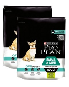 Сухой корм для собак ProPlan при чувствительном пищеварении ягненок 2шт по 700г Pro plan