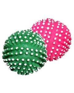 Жевательная игрушка для собак Мяч игольчатый в ассортименте 7 см Триол