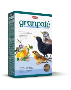 Сухой корм для птиц GRANPATEE INSECTES с насекомыми 2шт по 1кг Padovan
