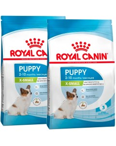 Сухой корм для щенков X Small Puppy для маленьких пород 1 кг Royal canin