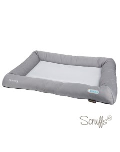 Охлаждающий лежак для животных Cool Bed 100 х 75 х 11 серый Scruffs
