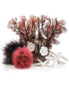 Комплект декораций для аквариума Decor Set 15L Red Forest Красный Лес 15 л Biorb