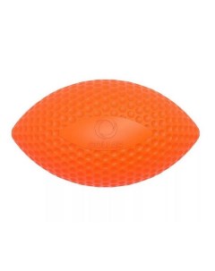 Мяч регби для собак Sportball оранжевый 9 см Pitchdog
