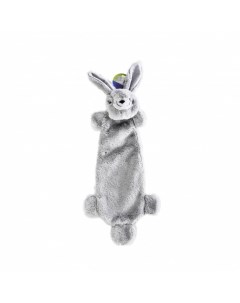 Игрушка для собак Кролик с шуршащей бумагой и пищалкой 54х24см плюш Foxie