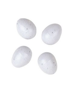 Игрушка для птиц подкладные яйца муляжи 4 штуки 1 3х1 6см Ferplast