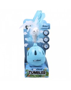 Интерактивная игрушка для кошек Tumbler пластик голубой 19 5 см Ebi