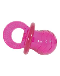 Жевательная игрушка для собак Соска розовый 10 см Zolux